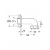 GROHE odpadní koleno, DN 40, chrom 12434000